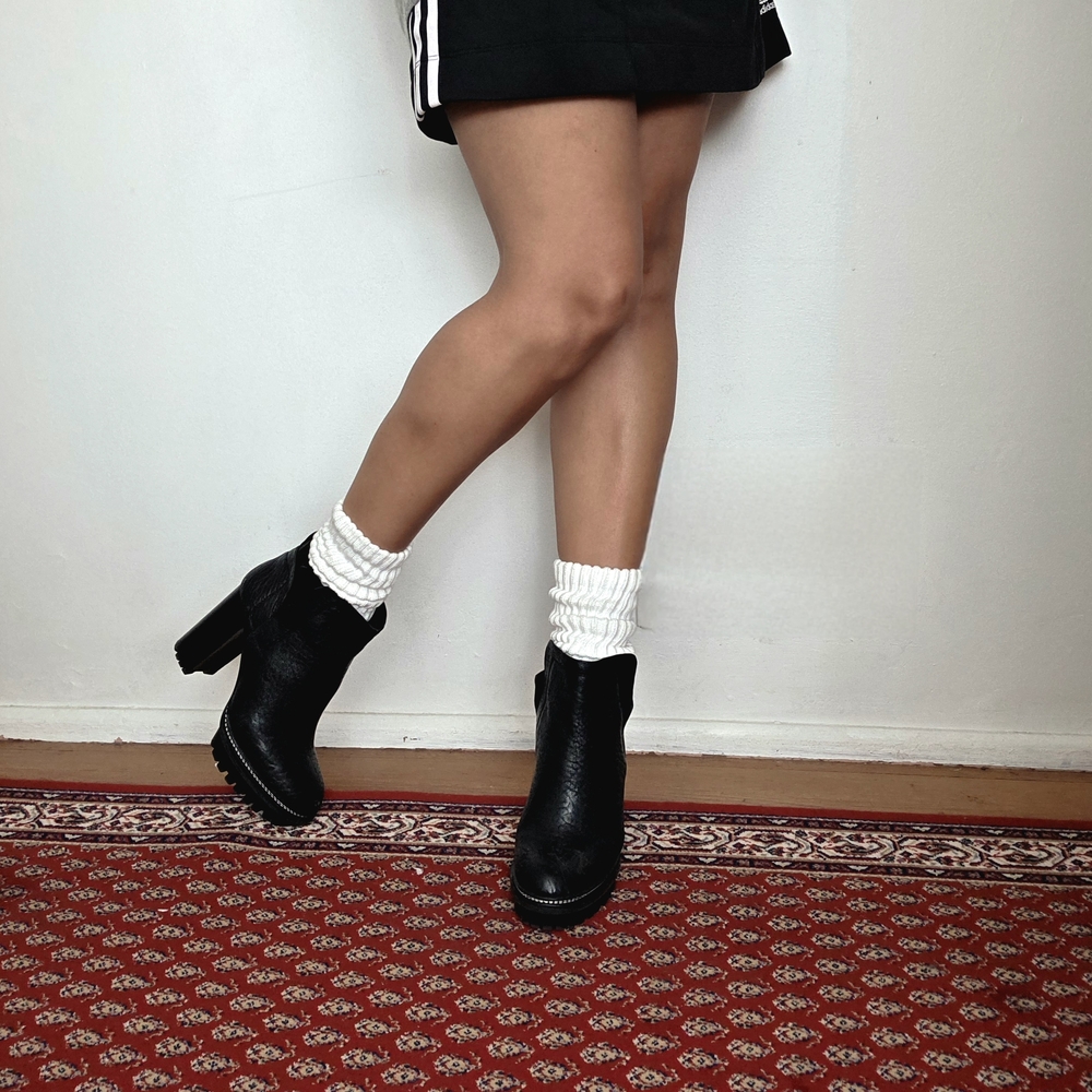 Vince Camuto Platform Leather Booties